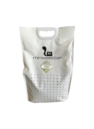 Miniweetter Natural - екологична котешка тоалетна от соя  без аромат