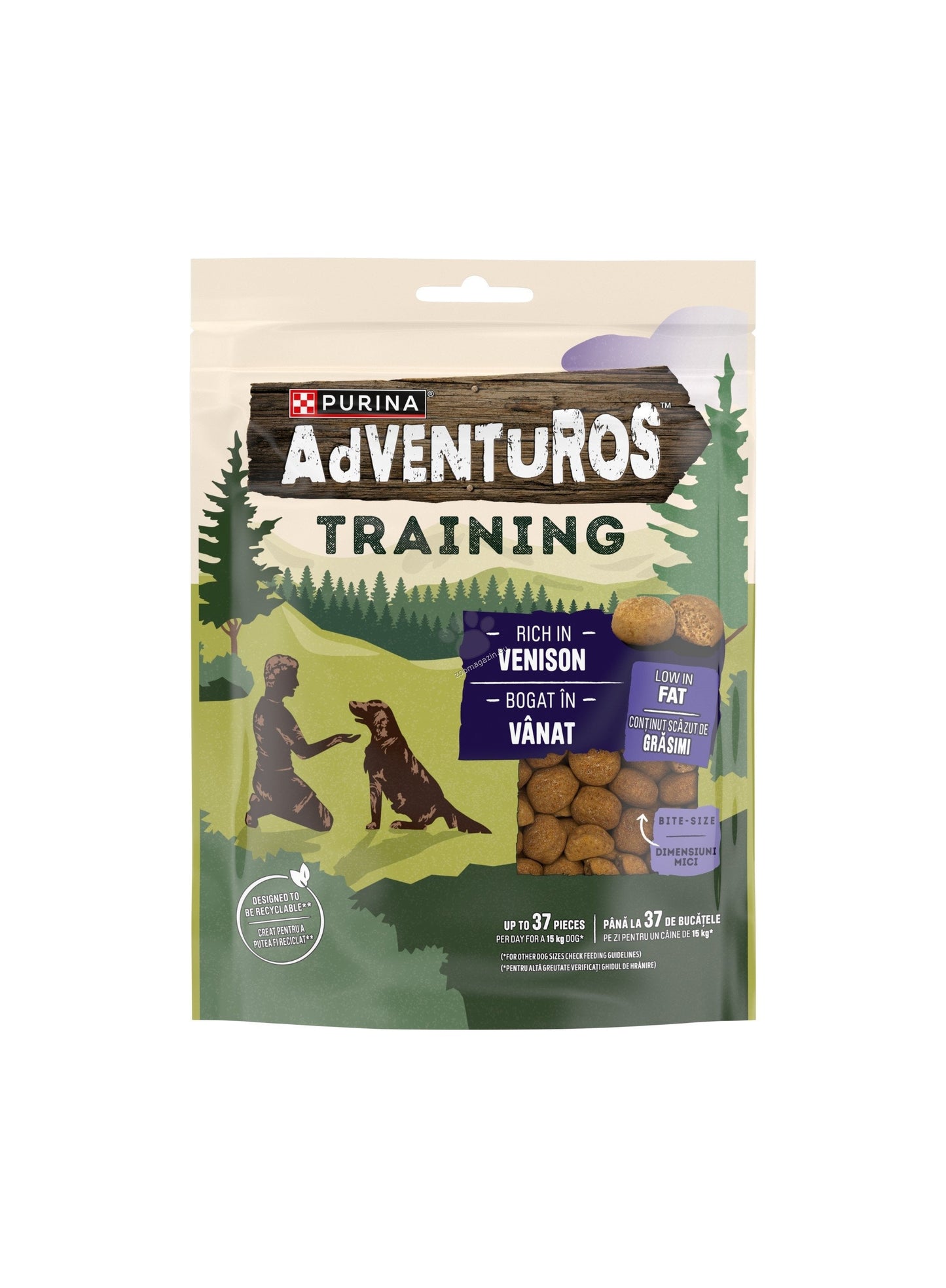 Adventuros Training Bites Venison - тренировъчни хапки с еленско месо 115 грама