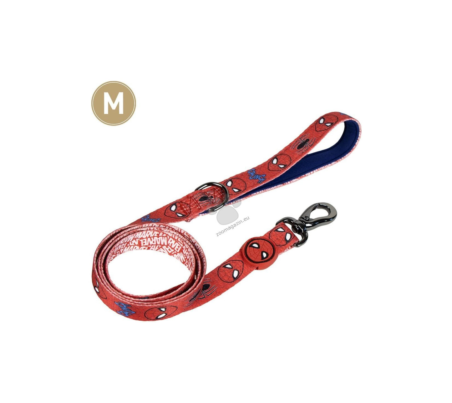Cerda Dog Leash Spiderman M - повод за куче 120 см / 20 мм