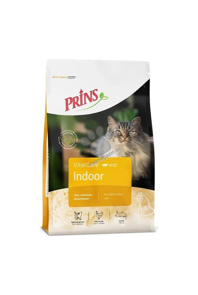 Prins Vital Cаre Indoor - за котки отглеждани в домашни условия с пиле и пуйка