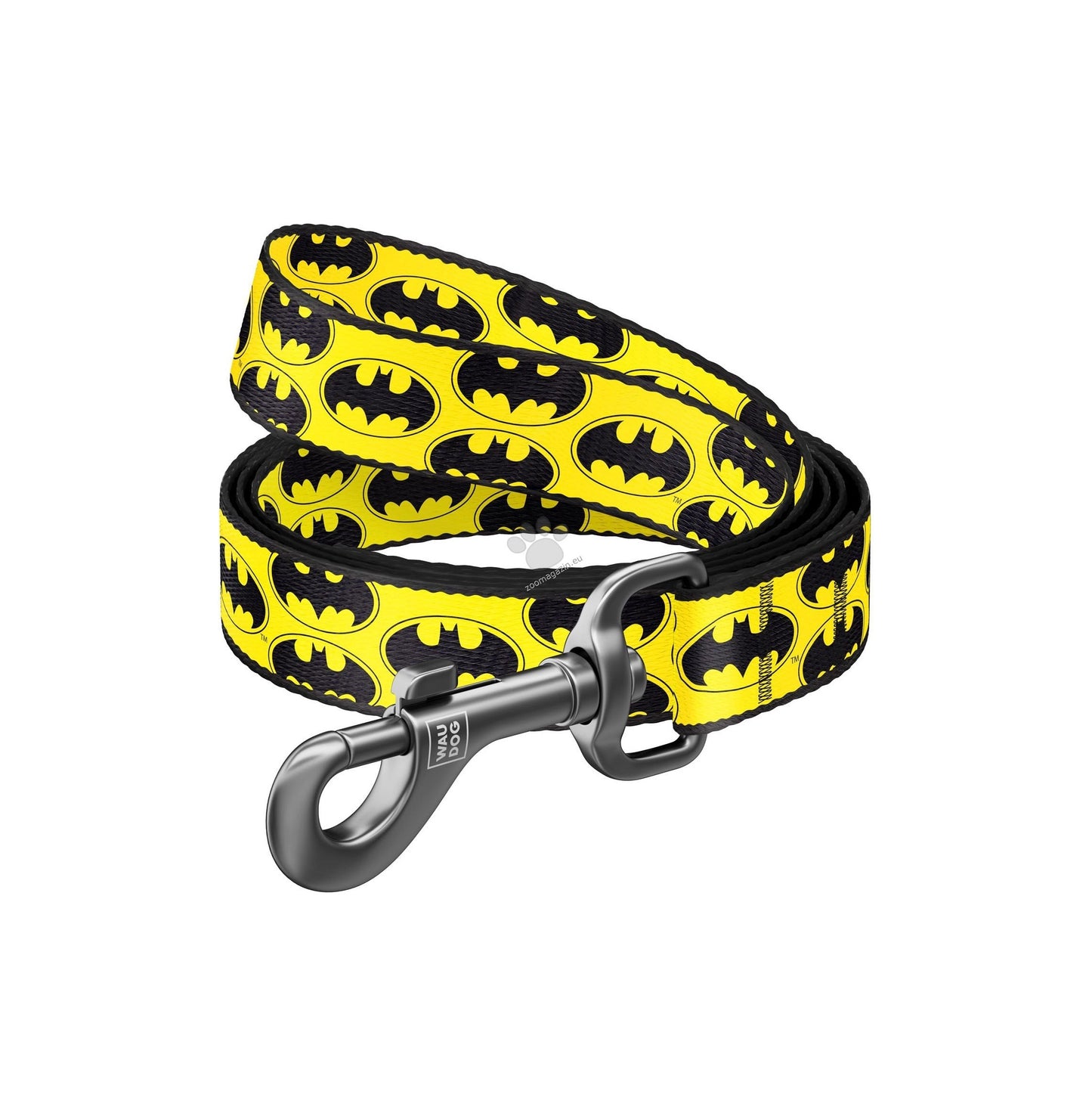 Collar Waudog Nylon Dog Leash Batman - повод