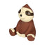 Flamingo DT Demba Sloth Brown S - латексова играчка, ленивец  10.5 / 8.3 / 12.6 см