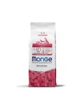 Monge All Breeds Adult Monoprotein Beef with Rice - пълноценна суха храна за кучета от всички породи с телешко и ориз 12 кг