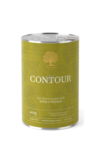 Essential Contour Pate - диетичен пастет за кучета с патешко и пилешко 400 гр.