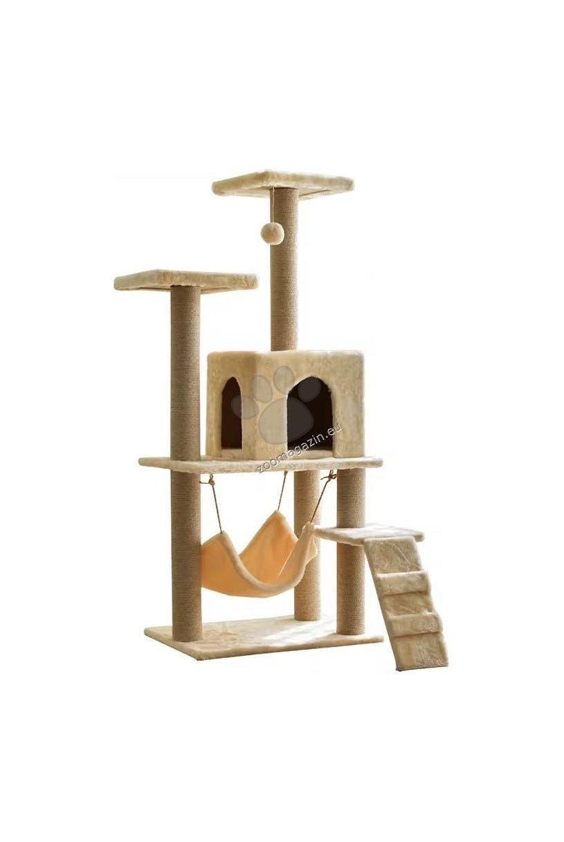 Play Me - драскало Лумпур 50 / 40 / 128 см, бежово