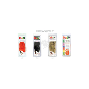 Pawz XS Orange - каучукова водоустойчива обувка за кучета с дължина на лапата до 5 см, оранжева, 1 брой
