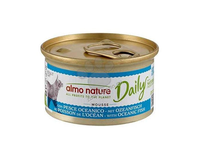 Almo Nature Daily Mousse with Ocean Fish - консерва за котки с океанска риба 85 гр