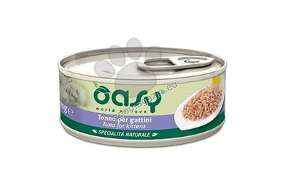 Oasy Nature Kittens Tuna - консерва за малки котенца с риба тон