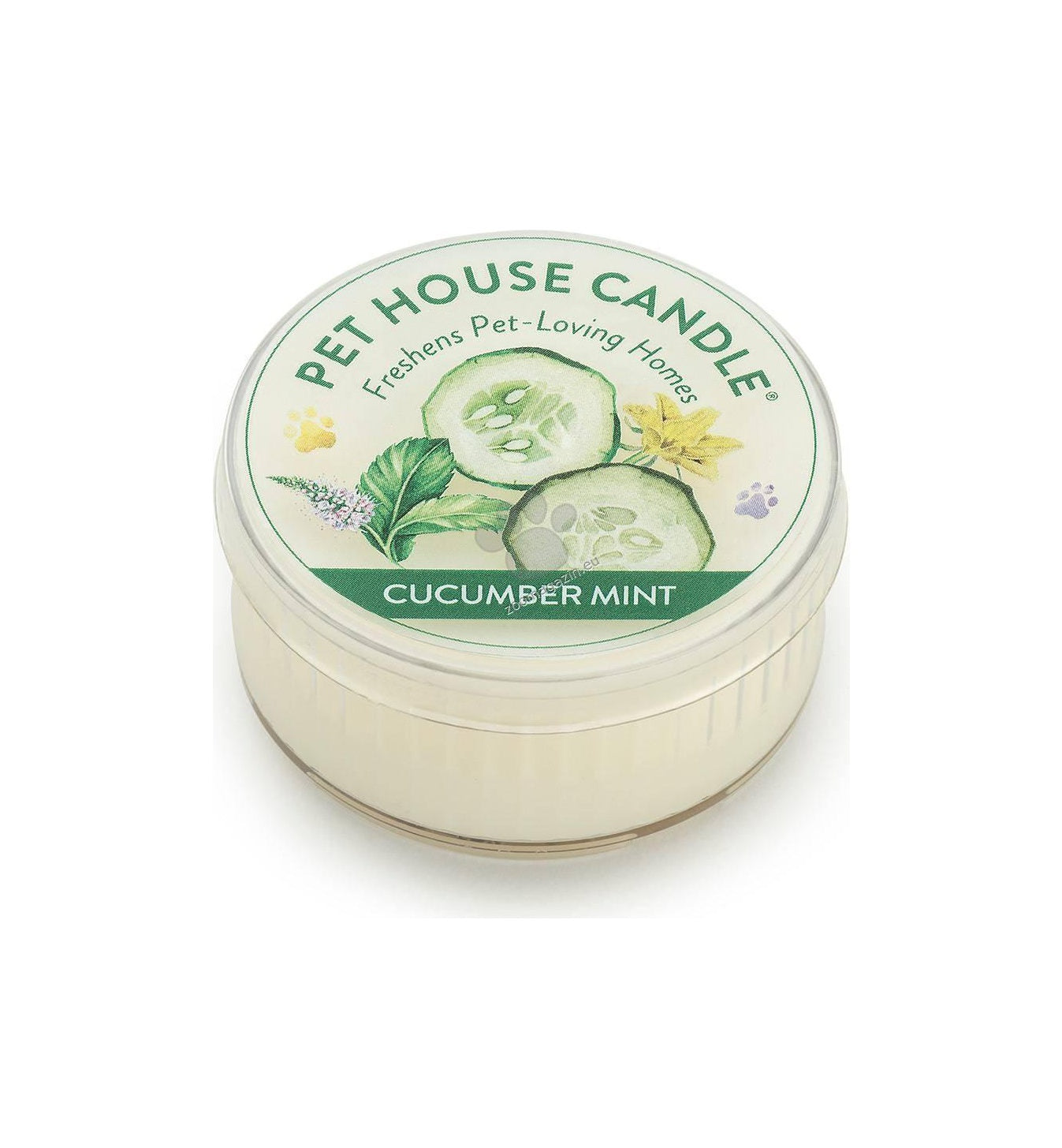 Pet House Candles Cucumber Mint - натурална свещ с аромат на краставица и мента
