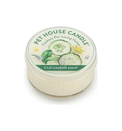 Pet House Candles Cucumber Mint - натурална свещ с аромат на краставица и мента