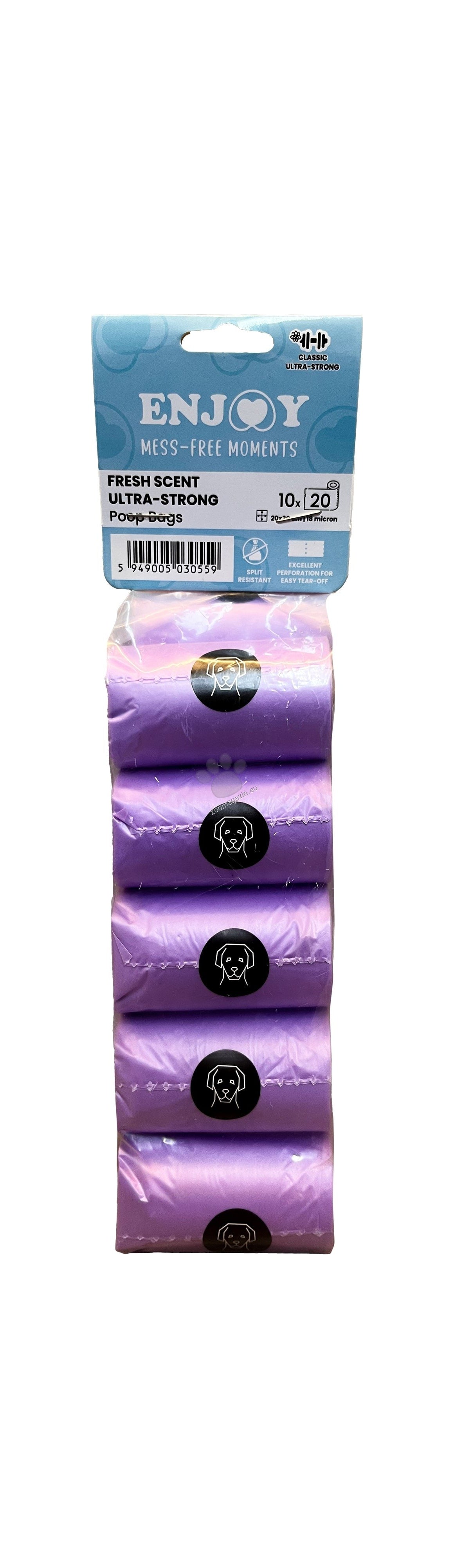 Enjoy Fresh Scent Ultra-Strong Poop Bags - хигиенни торбички 10 бр