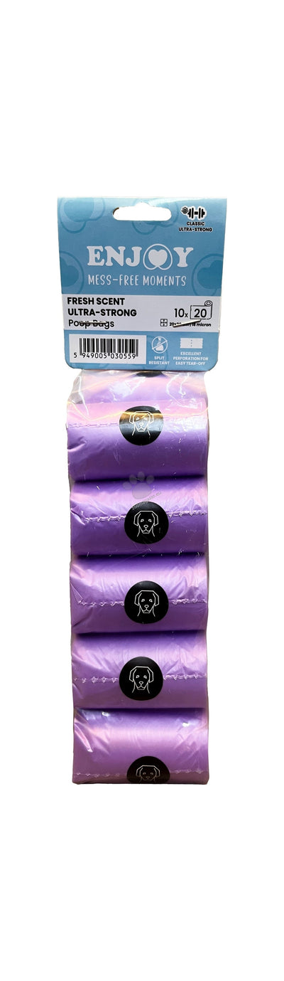 Enjoy Fresh Scent Ultra-Strong Poop Bags - хигиенни торбички 10 бр
