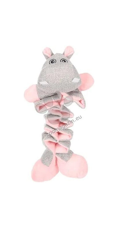 Flamingo Toy Puppy Filsy Hippopotamus - играчка за куче 34 / 18 см