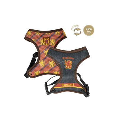 Cerda Dog Harness Harry Potter Gryffindor M/L - двулицев нагръдник за куче 60-95 см