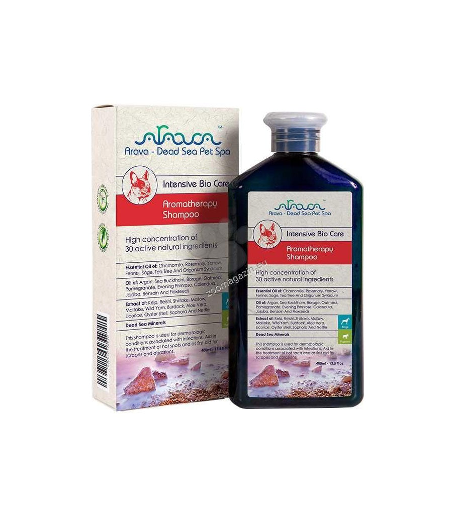 Arava Aromatherapy - шампоан за кучета с чувствителна и раздразнена кожа 400 мл
