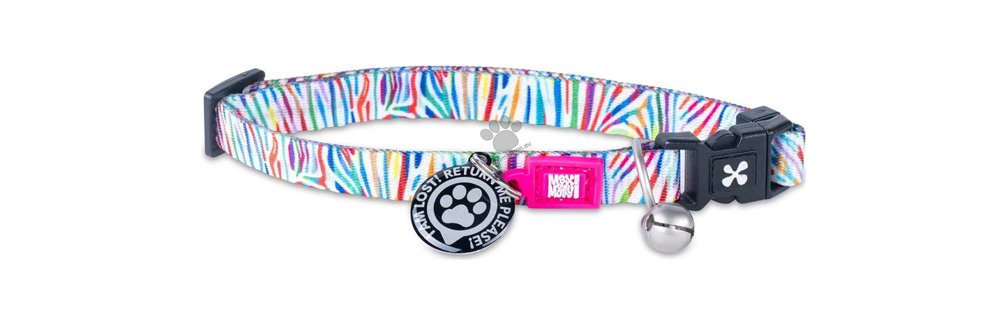 Max Molly Magic Zebra Smart ID - нашийник с чип за сигурност