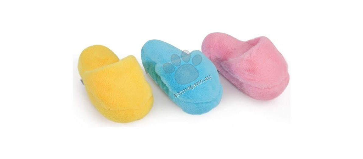 Camon Slipper With Sqeaker - плюшена играчка за куче 20 см