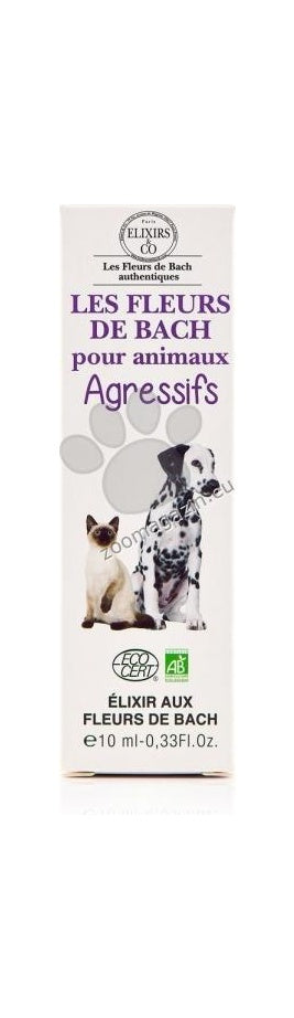 Dr. Bach Elixir Agressive - спрей за агресивни домашни любимци 10 мл