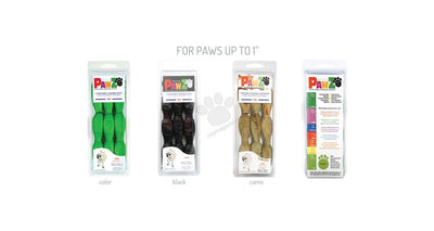 Pawz Tiny Camo - каучукова водоустойчива обувка за кучета с дължина на лапата до 2.5 см. 1 брой