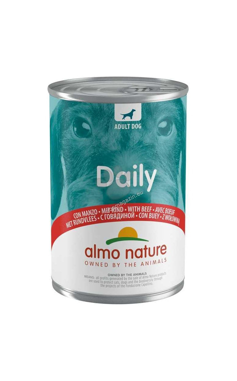 Almo Nature Daily with Beef - консерва за кучета с говеждо месо 400 гр