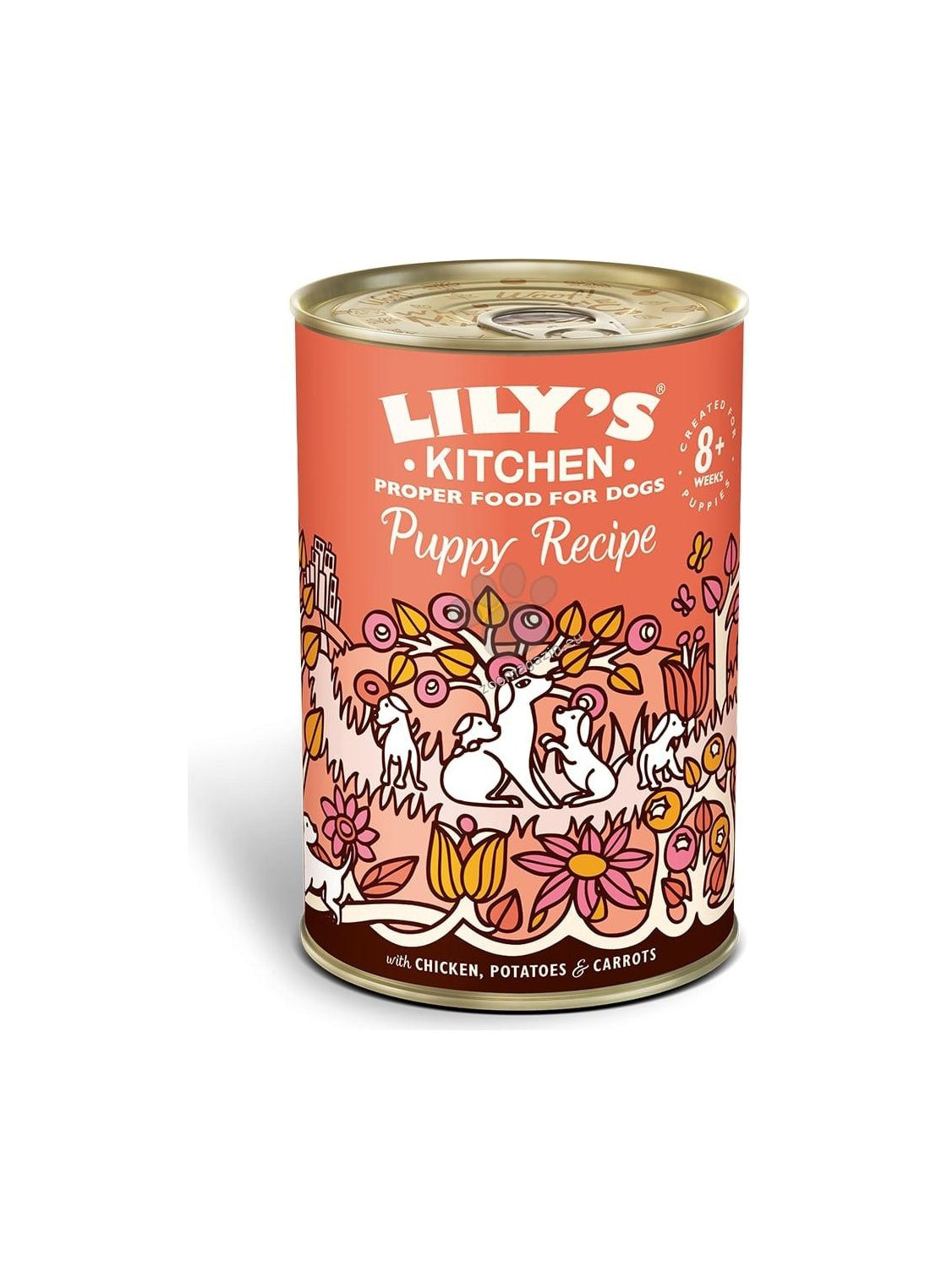 Lilys Kitchen Dog Puppy Recipe Chicken - консерва за кучета до 14 месеца 400 гр.