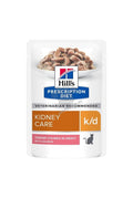 Hills Prescription Diet k/d Salmon - при хорнична бъбречна недостатъчност със сьомга, кутия 12 x 85 гр