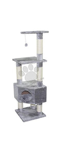 Nobby cat scratcer classic Etsch - котешка драскалка 40 / 40 / 136 см сив