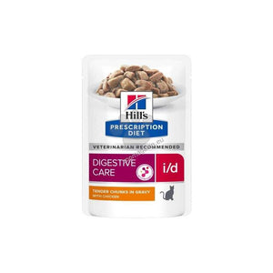 Hills Prescription Diet i/d Chicken - при остри чревни разстройства при котки, кутия 12 x 85 гр