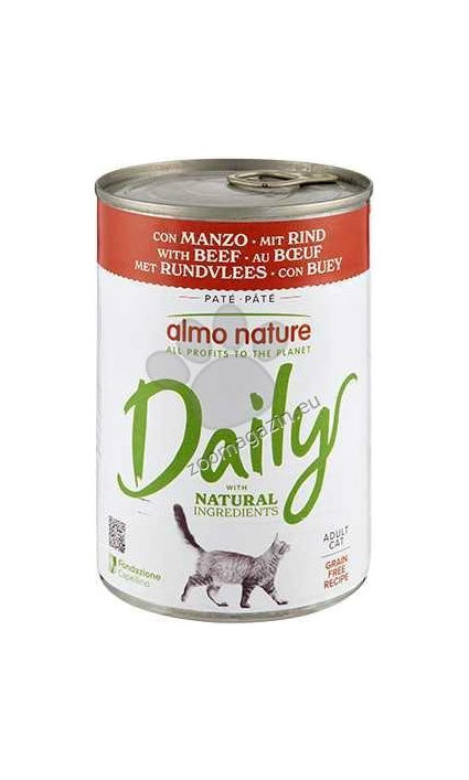 Almo Nature Daily with Beef - консерва за котки с говеждо месо