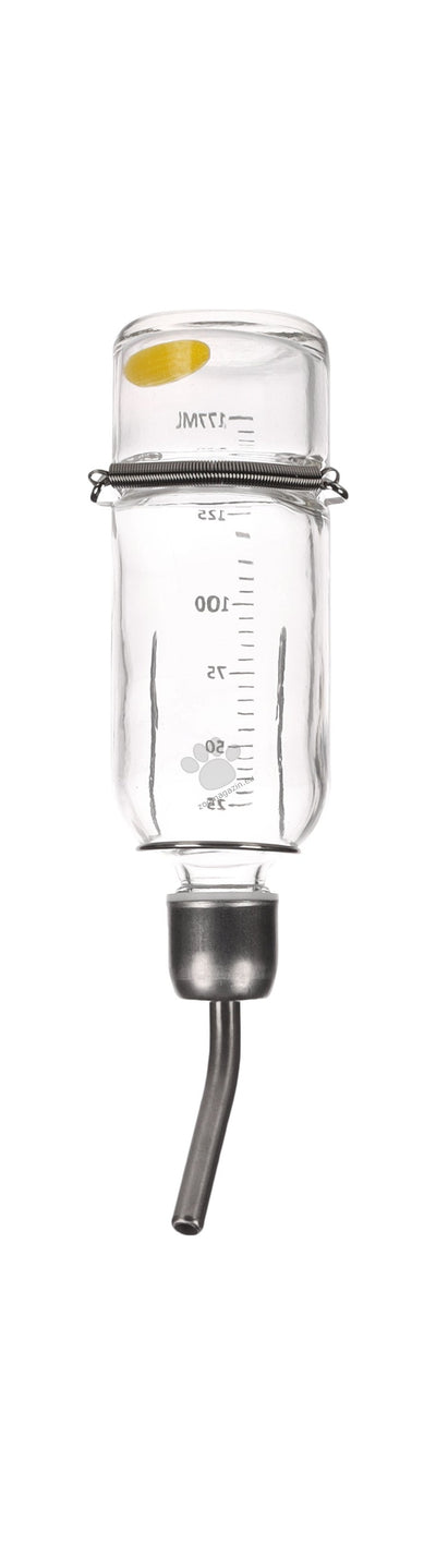 Flamingo Drinking bottle Athina - стъклена поилка за гризачи 200 мл