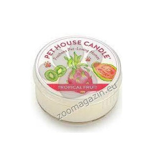 Pet House Candles Tropical Fruit - натурална свещ с аромат на тропически плодове