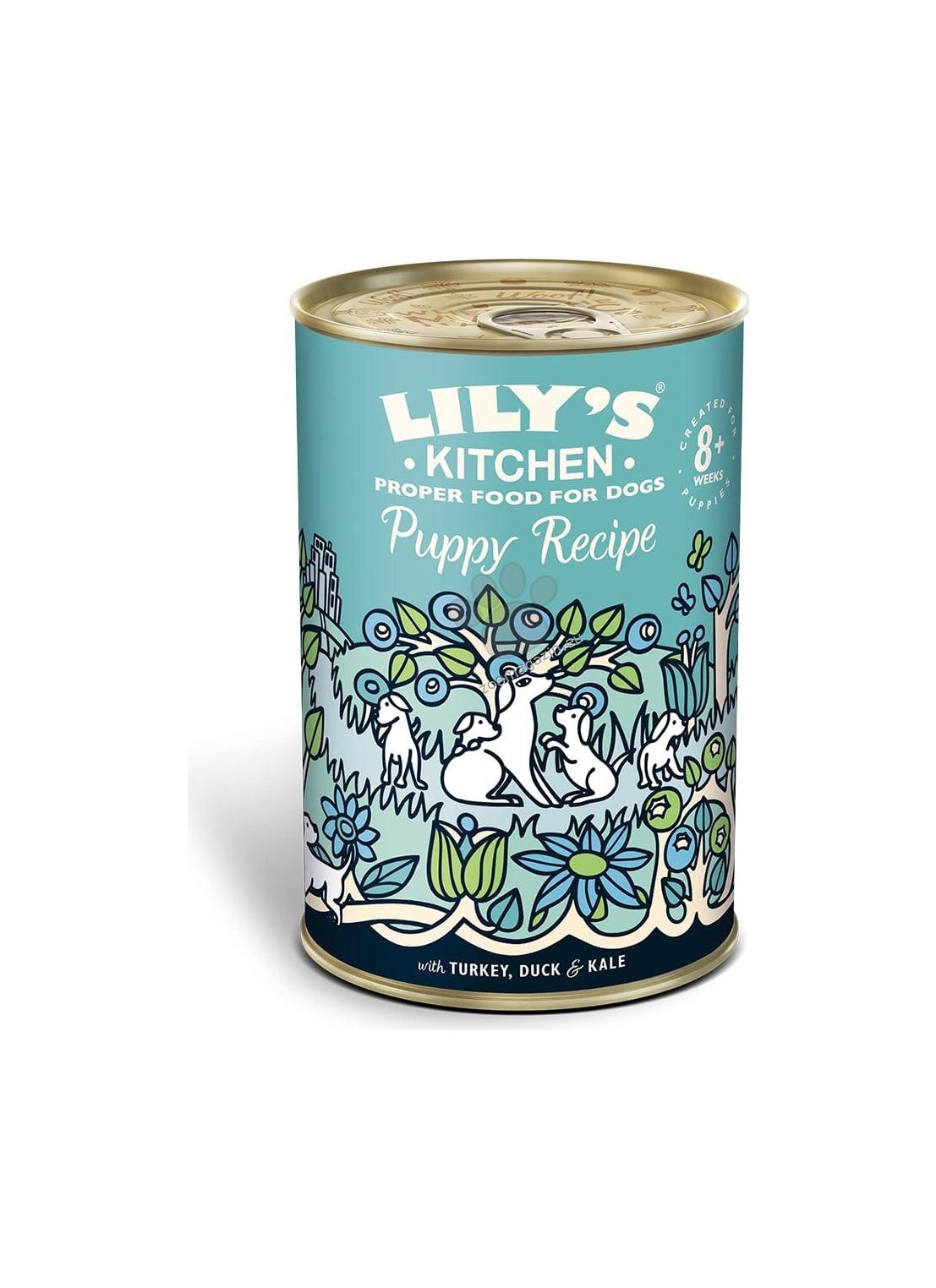 Lilys Kitchen Dog Puppy Recipe Turkey & Duck - консерва за кучета до 14 месеца 400 гр.