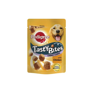 Pedigree Tasty Minis - лакомство за куче с пилешко и патешко месо 130 гр