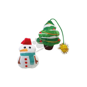 Nobby Xmas Plush Figures With Catnip - плюшена играчка с котешка трева 7.5 см.