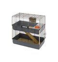 Ferplast - Rabbit 100 Double - клетка за зайци 99 / 51.5 / 92 cm