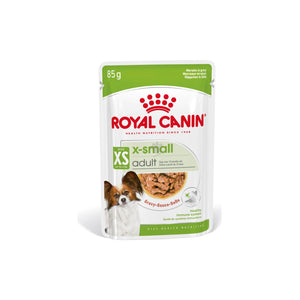 Royal Canin Adult X Small Pouch Gravy Sauce - пауч за кучета в зряла възраст от много дребни породи (тегло в зряла възраст до 4кг) от 10 месеца до 8 години 85 гр.