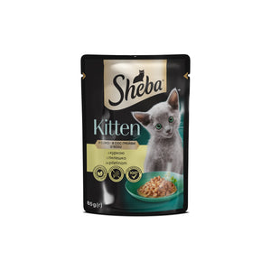 Sheba Natures Collection Kitten - пълноценен пауч подрастващи котета с пиле 85 гр