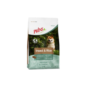 Prins ProCare Insect & Rice Hypoallergenic - с протеин от насекоми, за чувствителни кучета на възраст над 1 година