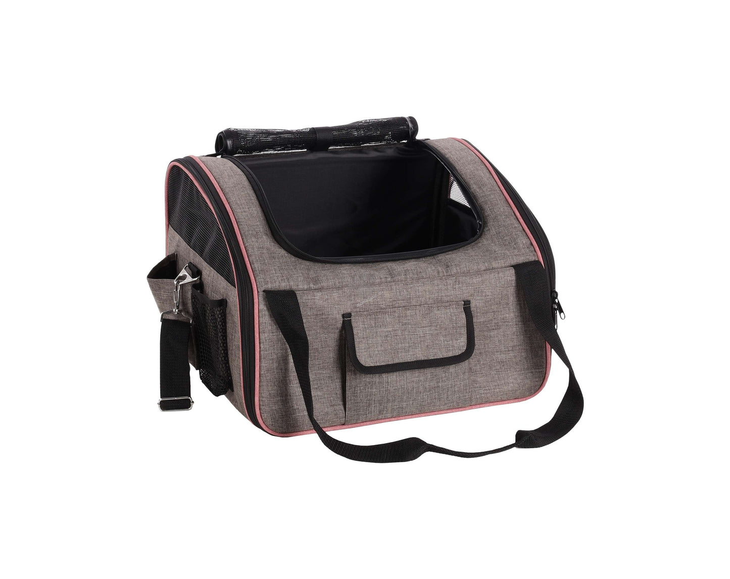 Flamingo Car Seat Puppy Xenophon Taupe - чанта от плат за кучета 44 / 37.5 / 29.5 см