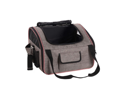 Flamingo Car Seat Puppy Xenophon Taupe - чанта от плат за кучета 44 / 37.5 / 29.5 см