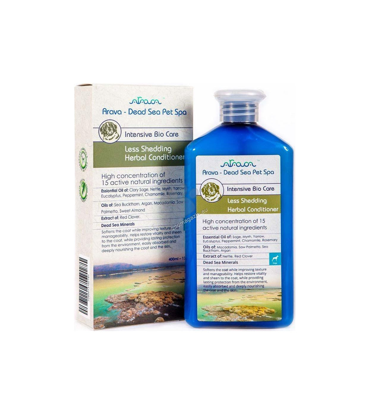 Arava Less Shedding Herbal - билков балсам за лесно измиване 400 мл