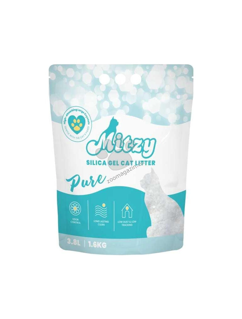 Mitzy Silicat Pure - силиконова котешка постелка за тоалетна