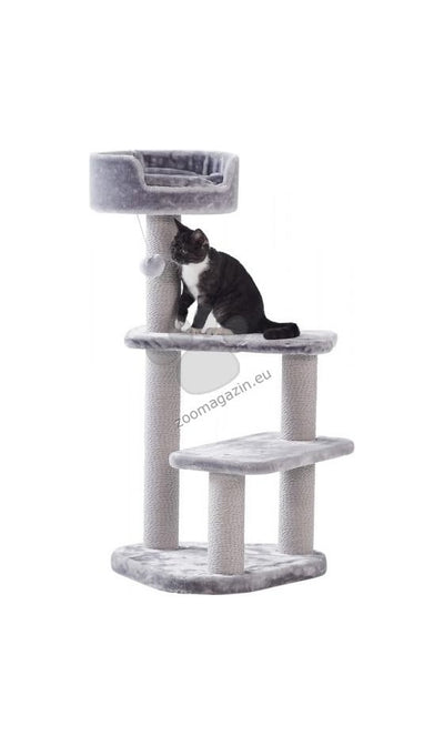 Nobby cat scratcher classic Zera - котешка драскалка 50 / 50 / 97 см сив