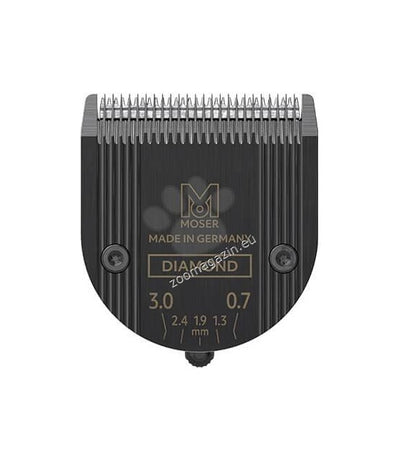 Moser - комплект остриета с финни зъби 0,7 - 3 мм.