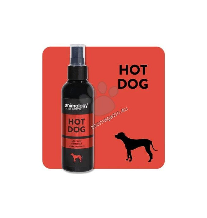 Animology Hot Dog - дълготраен спрей с аромат на нар и розов пипер 150 мл