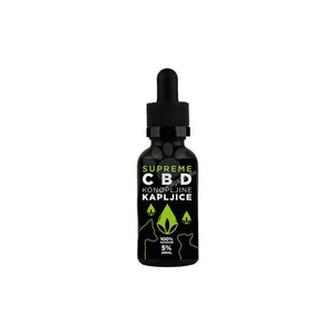 Supreme CBD 5% Hemp Oil - натурално конопено масло 20 мл.