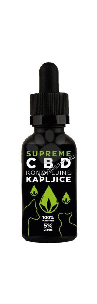 Supreme CBD 5% Hemp Oil - натурално конопено масло 20 мл.