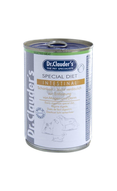 Dr. Clauders Intestinal Dog Can - консерва за кучета с храносмилателни проблеми 400 гр.