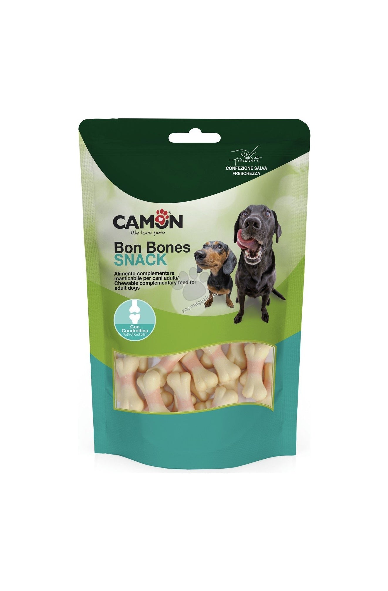 Camon Flexi Bon Bones with Chondroitin - лакомства за куче с хондроитин 120 гр