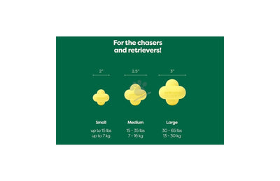 Earth Rated Fetch Toy Yellow Rubber  - каучукова играчка